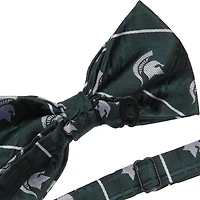 Men's Green Michigan State Spartans Oxford Bow Tie