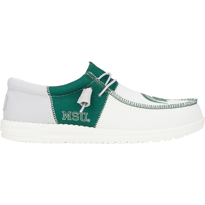 Men's Green Michigan State Spartans Wally Casual Shoes