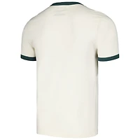 Men's Homefield Cream Michigan State Spartans Ringer T-Shirt