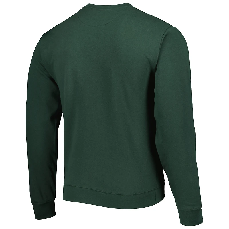 Men's League Collegiate Wear Green Michigan State Spartans 1965 Arch Essential Sweatshirt léger