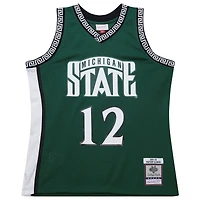 Maillot Swingman Mitchell & Ness Mateen Cleaves vert pour homme des Spartans de l'État du Michigan 1999/2000