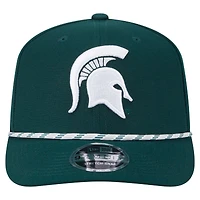 Men's New Era Green Michigan State Spartans Gameday Multi-Rope 9SEVENTY Stretch-Snap Hat