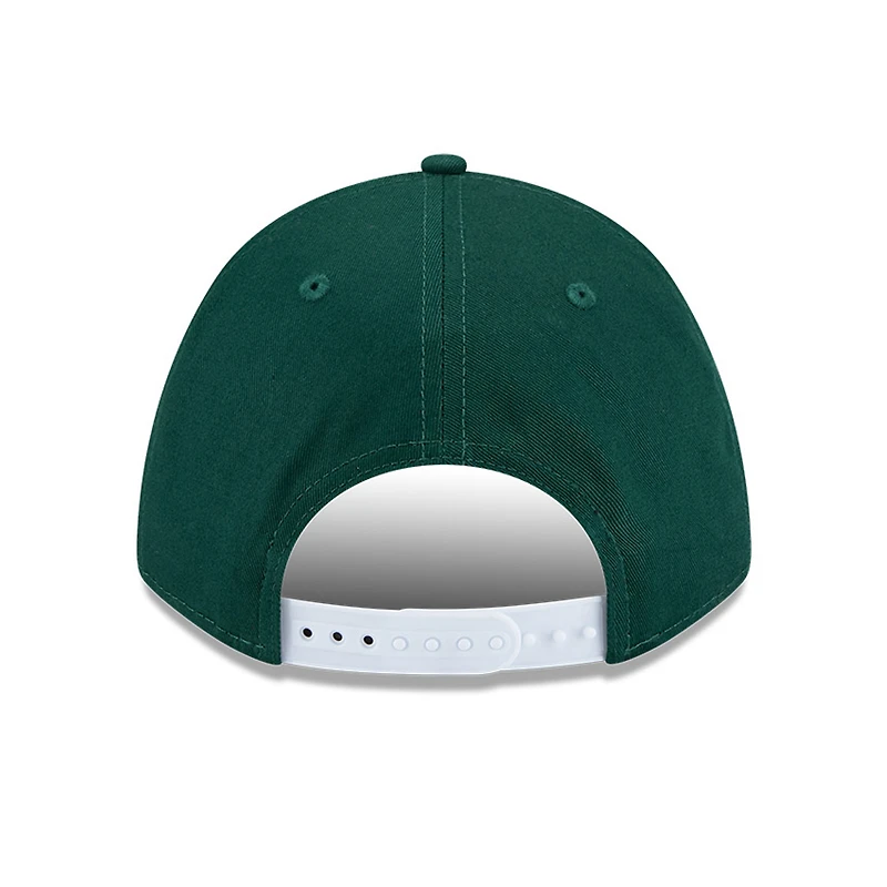 Casquette ajustable New Era verte pour homme Michigan State Spartans, édition spéciale March Madness 9FORTY M-Crown