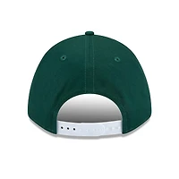 Casquette ajustable New Era verte pour homme Michigan State Spartans, édition spéciale March Madness 9FORTY M-Crown