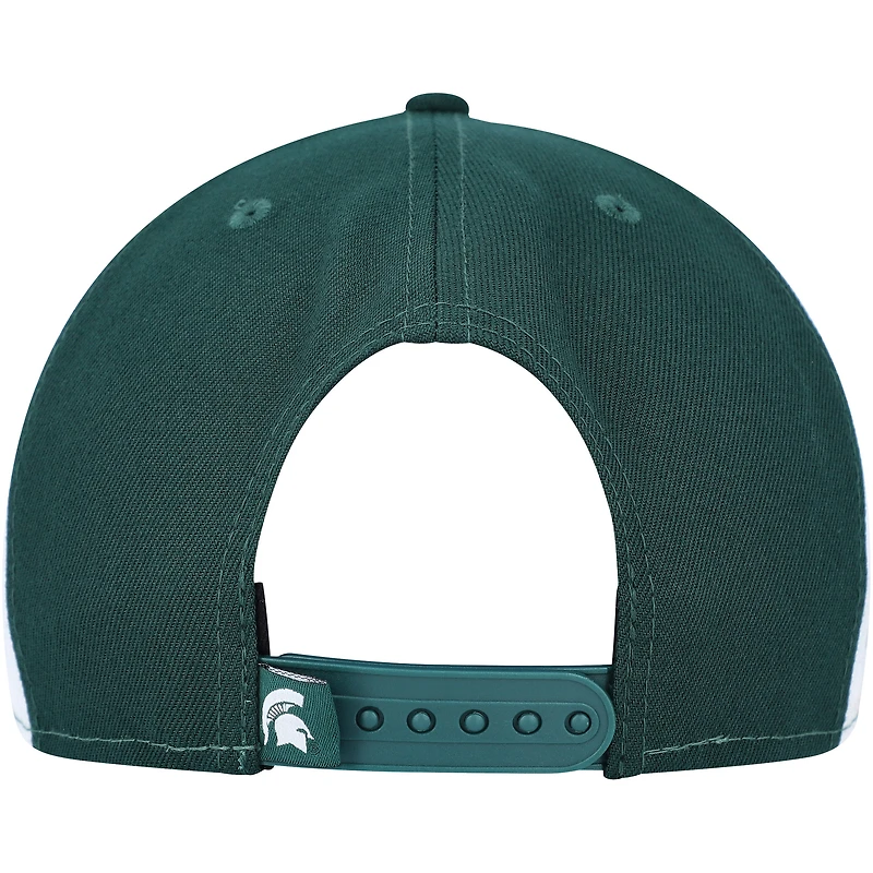 Men's New Era  Green Michigan State Spartans Outright 9FIFTY Snapback Hat