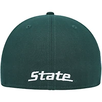 Men's New Era Green Michigan State Spartans Patch 59FIFTY Fitted Hat