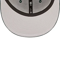 Casquette ajustée 59FIFTY verte Michigan State Spartans Script Original New Era pour homme