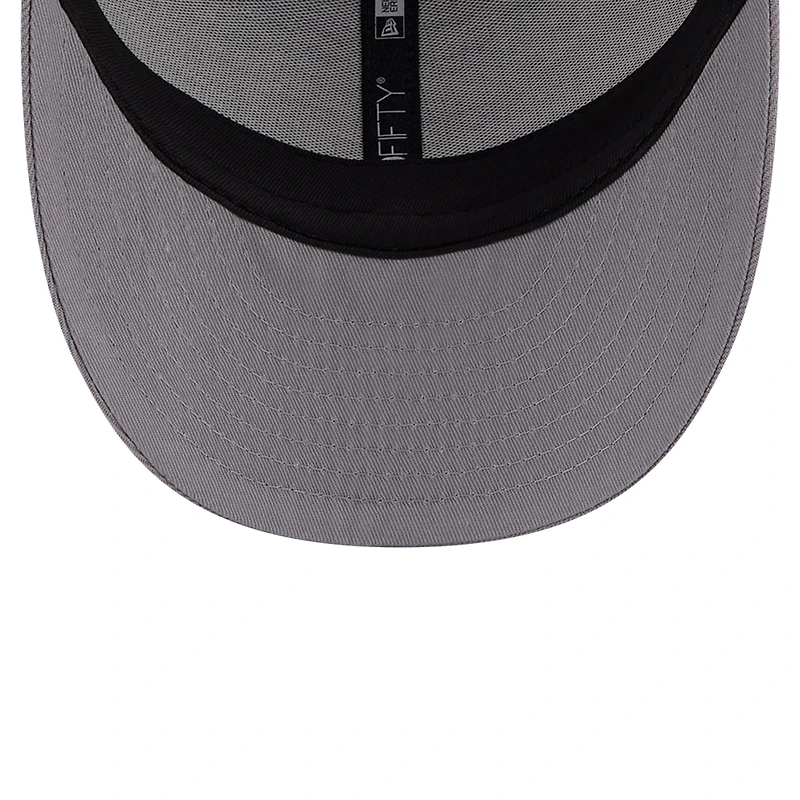 Men's New Era Green Michigan State Spartans Throwback Circle Patch 9FIFTY Trucker Snapback Hat