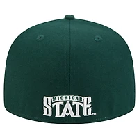 Men's New Era Green Michigan State Spartans Vault 59FIFTY Fitted Hat