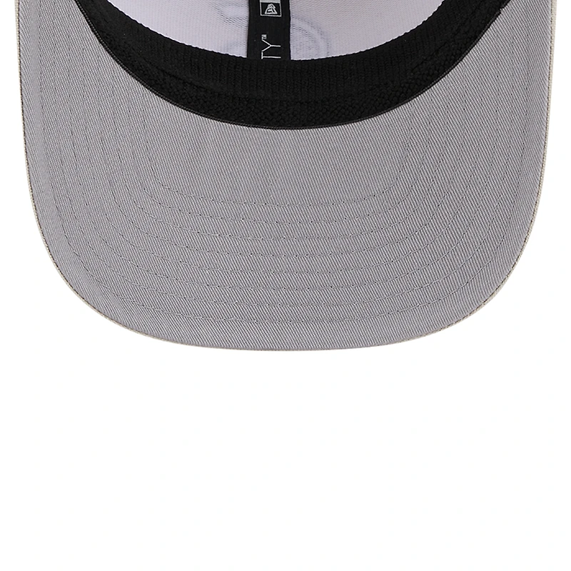Casquette ajustable extensible à boutons-pression 9SEVENTY en toile naturelle Michigan State Spartans New Era pour homme