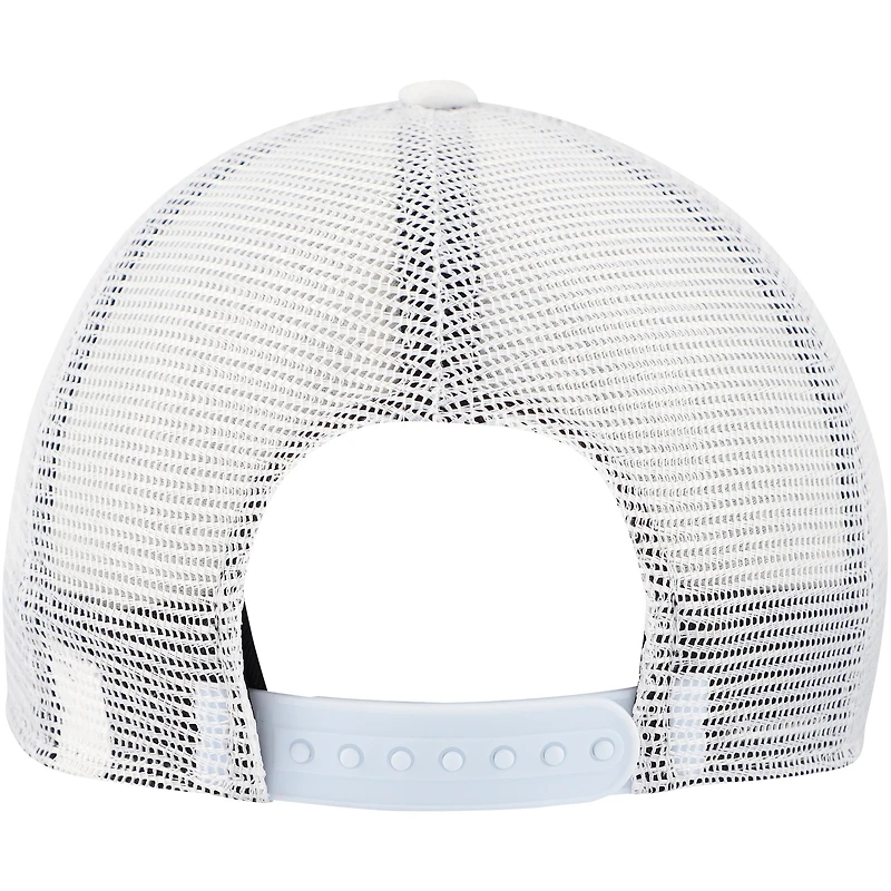 Casquette réglable Wink Foam Trucker New Era pour hommes, Michigan State Spartans, blanc