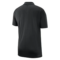Polo de performance des entraîneurs Michigan State Spartans 2023 Nike noir pour homme