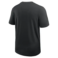 Maillot d'entraîneur Nike noir Michigan State Spartans 2025 Sideline UV Dri-FIT pour homme