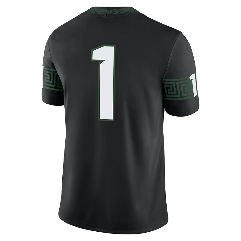 Men's Nike Black Michigan State Spartans Alternate Game Jersey