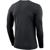 T-shirt à manches longues Nike Michigan State Spartans Basketball Icon Legend Performance pour homme