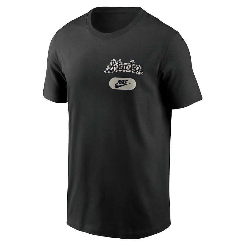 Men's Nike Black Michigan State Spartans Fashion T-Shirt