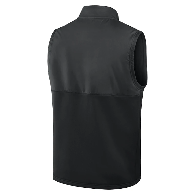 Men's Nike Black Michigan State Spartans Primetime Victory Performance Full-Zip Vest