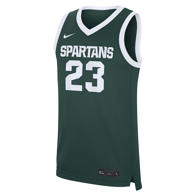 Maillot de basketball réplique Nike Draymond Green pour homme, Michigan State Spartans, version route