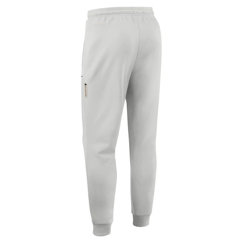 Men's Nike Gray Michigan State Spartans 2025 Sideline Standard Issue Dri-FIT Taper Pants