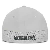 Men's Nike Michigan State Spartans 2026 Sideline Practice AeroBill Swooshflex Dri-FIT Hat