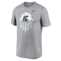 Men's Nike Michigan State Spartans Basketball Icon Legend Dri-FIT T-Shirt