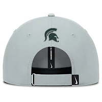 Men's Nike Gray Michigan State Spartans Club Prep Performance Adjustable Hat