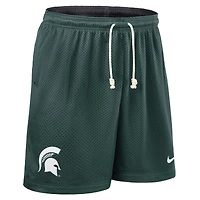 Short réversible Nike Dri-FIT Michigan State Spartans 2025 pour homme, vert/anthracite
