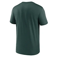 T-shirt Nike vert Michigan State Spartans 2024 Sideline Legend Dri-FIT pour homme