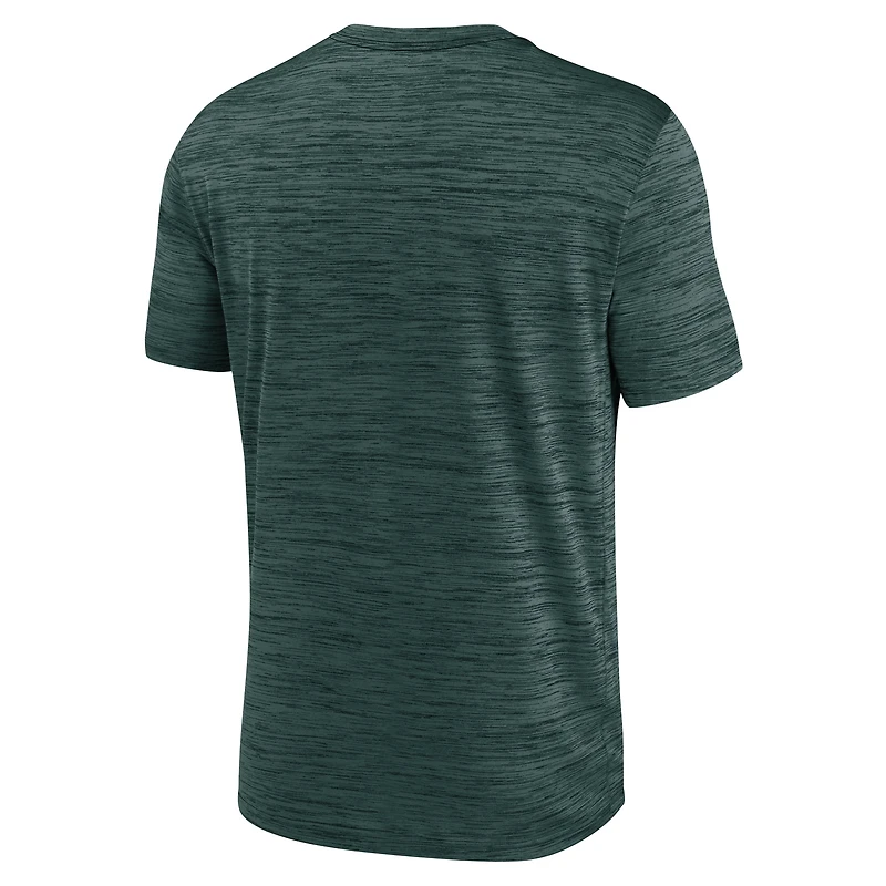 Men's Nike Green Michigan State Spartans 2024 Sideline Velocity Dri-FIT T-Shirt