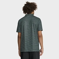 Men's Nike Green Michigan State Spartans 2025 Coaches Premium Tour Stripe Dri-FIT Polo