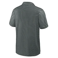 Polo Nike vert Michigan State Spartans 2025 Coaches Premium Tour Stripe Dri-FIT pour homme