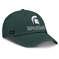 Casquette ajustable Nike verte Michigan State Spartans 2025 On-Field Club pour homme