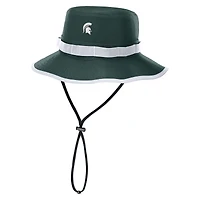 Men's Nike Green Michigan State Spartans 2025 Sideline Apex Boonie Performance Bucket Hat