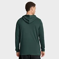 Men's Nike Green Michigan State Spartans 2025 Sideline Dri-FIT Long Sleeve Hoodie T-Shirt