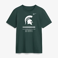 Men's Nike Green Michigan State Spartans 2026 Sideline Dri-FIT T-Shirt