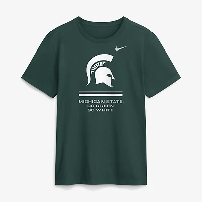 Men's Nike Green Michigan State Spartans 2026 Sideline Dri-FIT T-Shirt