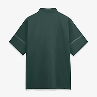 Veste d'entraîneur Nike verte pour homme, Michigan State Spartans 2026 Sideline, manches courtes et fermeture éclair au quart.