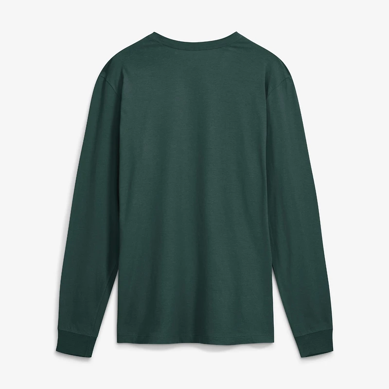 Men's Nike  Green Michigan State Spartans 2026 Sideline Slogan Dri-FIT Long Sleeve T-Shirt