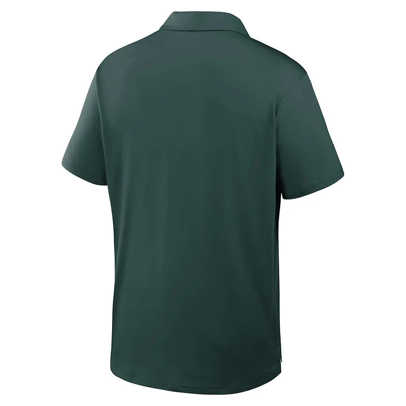 Men's Nike Green Michigan State Spartans 2026 Sideline Tour Dri-FIT Polo