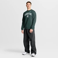 Men's Nike Green Michigan State Spartans Arch Pullover Sweatshirt