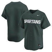 Maillot de baseball Nike Michigan State Spartans pour homme, couleur naturelle, édition limitée
