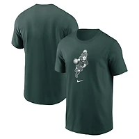 Men's Nike Michigan State Spartans Basketball Sparty Sport T-Shirt