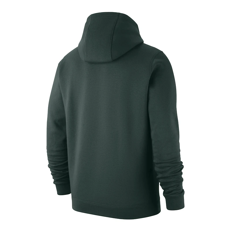 Sweat à capuche Nike Michigan State Spartans Big Swoosh Club pour homme, vert