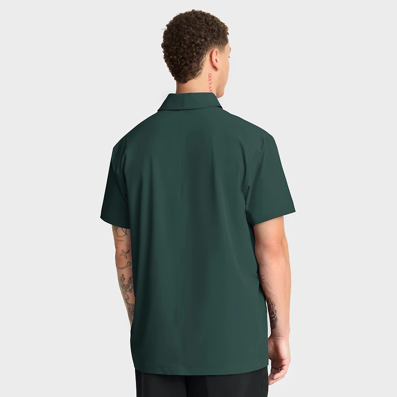 Polo Nike vert pour homme des Michigan State Spartans, modèle Coaches Sideline Dri-FIT