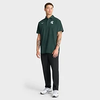 Men's Nike Green Michigan State Spartans Coaches Sideline Dri-FIT Polo