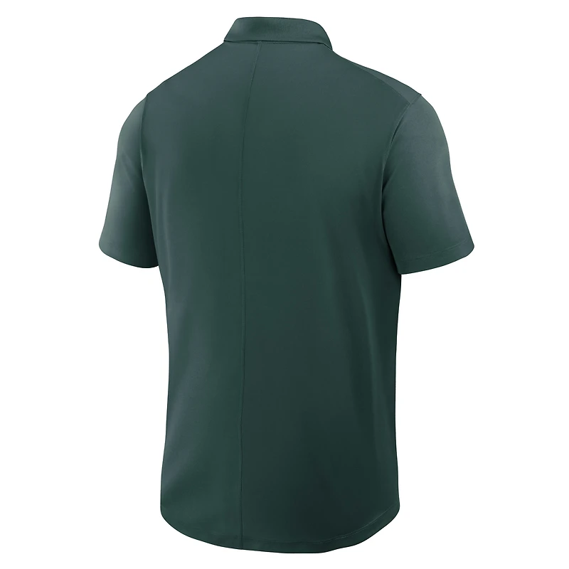 Polo Nike vert Michigan State Spartans Dri-FIT Victory pour homme
