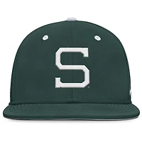 Men's Nike Green Michigan State Spartans Dugout True Dri-FIT Fitted Hat