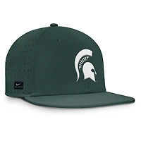 Casquette ajustée Nike verte Michigan State Spartans Dugout True Dri-FIT pour homme