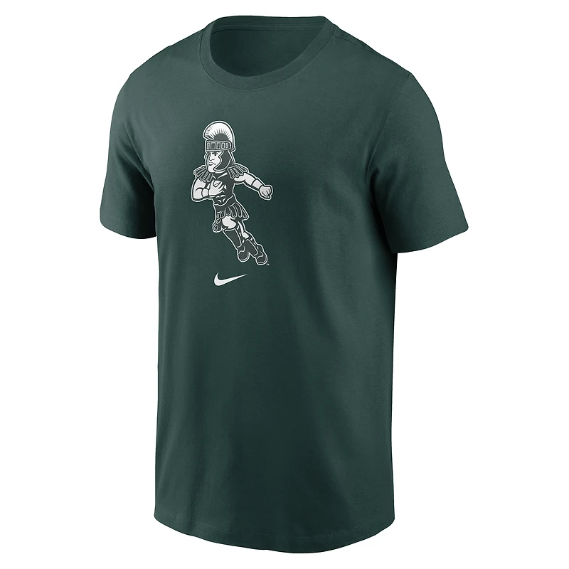 T-shirt de sport Nike vert Michigan State Spartans pour homme