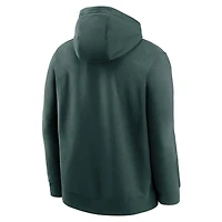 Sweat à capuche en polaire vert Michigan State Spartans Hockey Stack de Nike pour homme